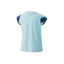 Yonex Tennis-Shirt Australian Open 2024 cyanblau Damen